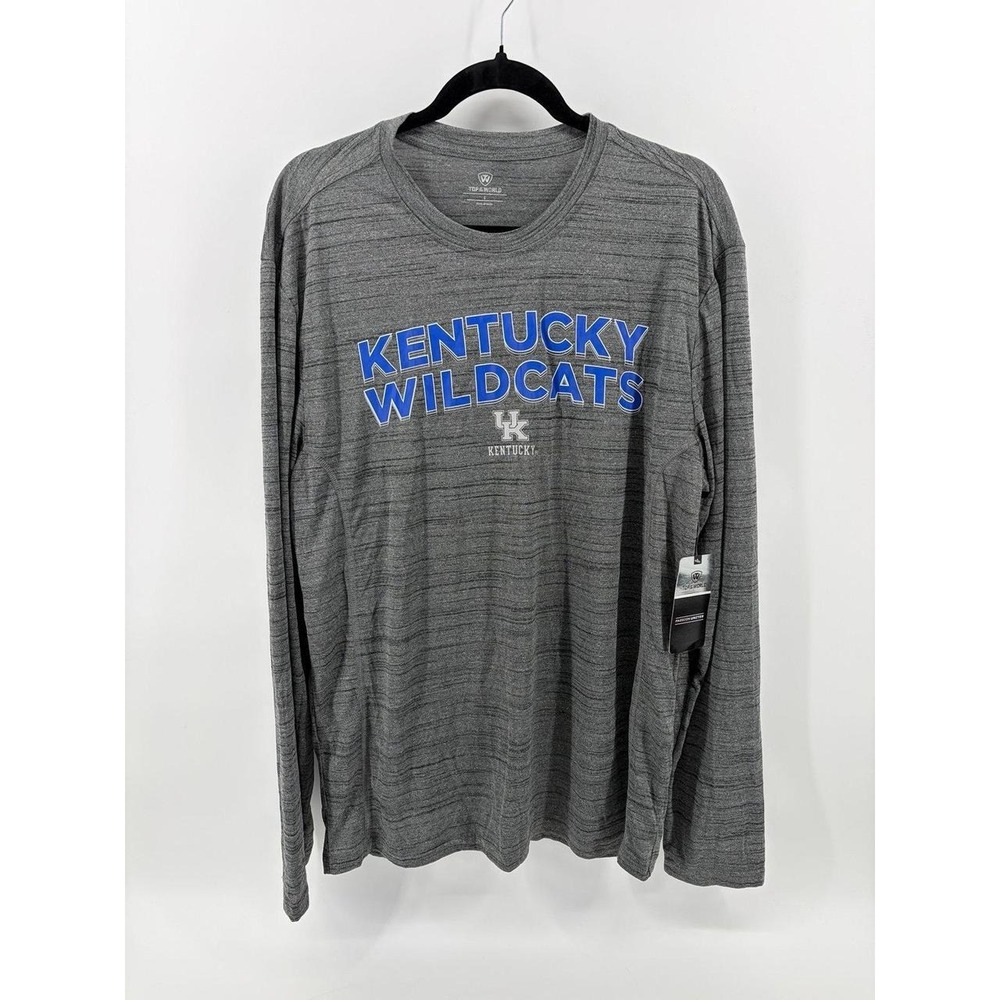 Top of the World, Kentucky Wildcats, Long Sleeve Graphic Shirt, Men's Large NWT